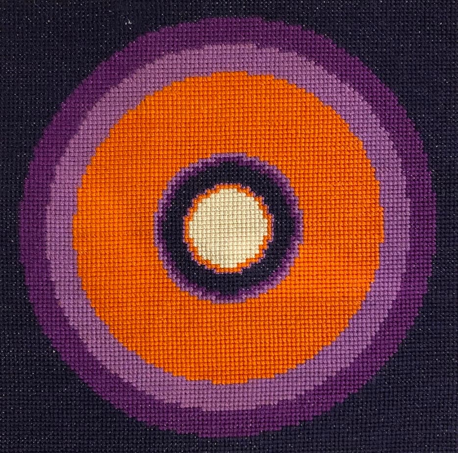 A cross stitch